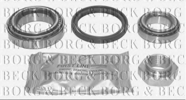 BORG & BECK BWK225 Комплект подшипника ступицы колеса 