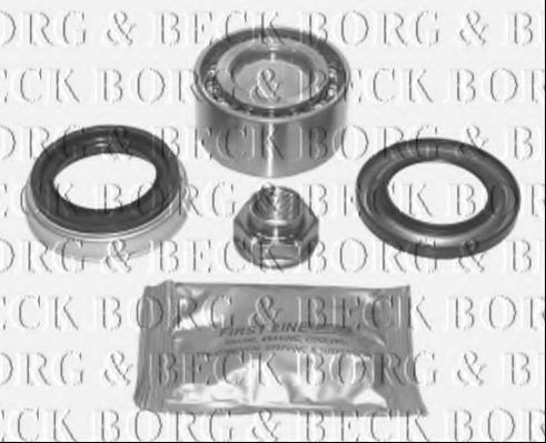 BORG & BECK BWK255 Комплект подшипника ступицы колеса для HONDA (Хонда) BORG & BECK BWK255 Комплект подшипника ступицы колеса для HONDA (Хонда)