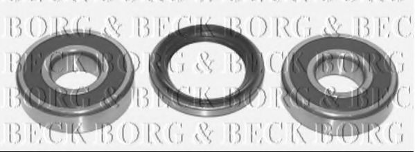 BORG & BECK BWK735 Комплект подшипника ступицы колеса для OPEL COMMODORE B (Опель Cоммодорэ б) BORG & BECK BWK735 Комплект подшипника ступицы колеса для OPEL COMMODORE B (Опель Cоммодорэ б)