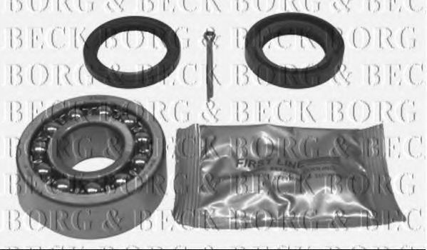 BORG & BECK BWK200 Комплект подшипника ступицы колеса для SKODA (Шкода) BORG & BECK BWK200 Комплект подшипника ступицы колеса для SKODA (Шкода)