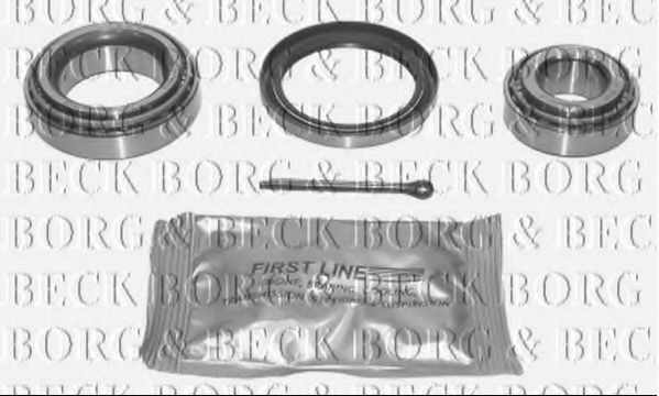 BORG & BECK BWK263 Комплект подшипника ступицы колеса для BMW 7 (Бмв 7) BORG & BECK BWK263 Комплект подшипника ступицы колеса для BMW 7 (Бмв 7)