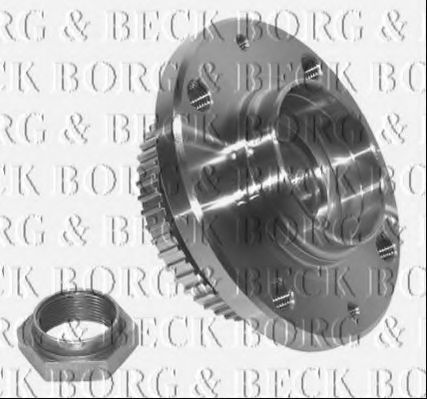 BORG & BECK BWK490 Комплект подшипника ступицы колеса для CITROëN (Cитроëн) BORG & BECK BWK490 Комплект подшипника ступицы колеса для CITROëN (Cитроëн)