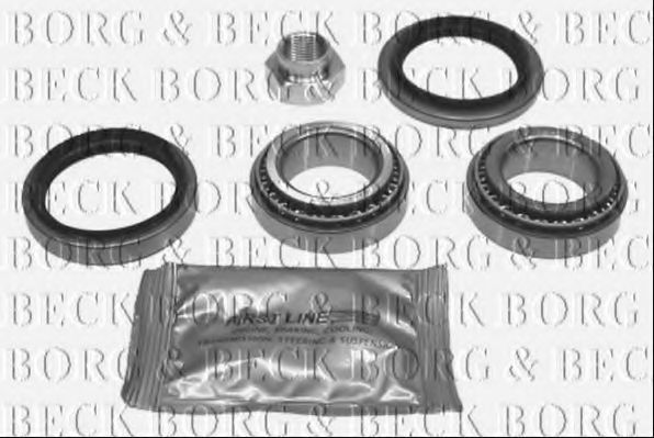 BORG & BECK BWK058 Комплект подшипника ступицы колеса для FORD FIESTA (Форд Фиэста) BORG & BECK BWK058 Комплект подшипника ступицы колеса для FORD FIESTA (Форд Фиэста)