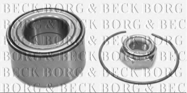 BORG & BECK BWK064 Комплект подшипника ступицы колеса для RENAULT (Рено) BORG & BECK BWK064 Комплект подшипника ступицы колеса для RENAULT (Рено)