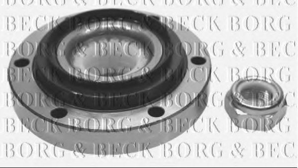 BORG & BECK BWK071 Комплект подшипника ступицы колеса для RENAULT (Рено) BORG & BECK BWK071 Комплект подшипника ступицы колеса для RENAULT (Рено)