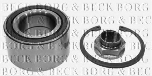 BORG & BECK BWK076 Комплект подшипника ступицы колеса для HONDA (Хонда) BORG & BECK BWK076 Комплект подшипника ступицы колеса для HONDA (Хонда)
