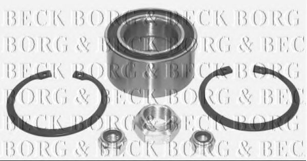 BORG & BECK BWK082 Комплект подшипника ступицы колеса для AUDI (Ауди) BORG & BECK BWK082 Комплект подшипника ступицы колеса для AUDI (Ауди)