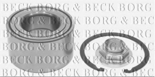 BORG & BECK BWK1114 Комплект подшипника ступицы колеса для MAZDA PREMACY (Мазда Premacy) BORG & BECK BWK1114 Комплект подшипника ступицы колеса для MAZDA PREMACY (Мазда Premacy)