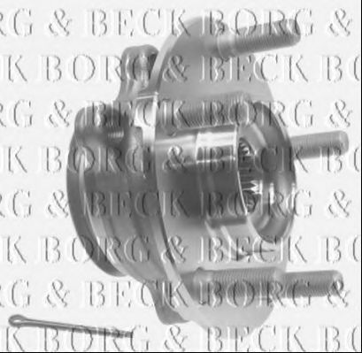 BORG & BECK BWK1135 Комплект подшипника ступицы колеса для NISSAN (Ниссан) BORG & BECK BWK1135 Комплект подшипника ступицы колеса для NISSAN (Ниссан)