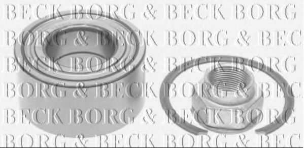 BORG & BECK BWK1176 Комплект подшипника ступицы колеса для FIAT DOBLO (Фиат Добло) BORG & BECK BWK1176 Комплект подшипника ступицы колеса для FIAT DOBLO (Фиат Добло)