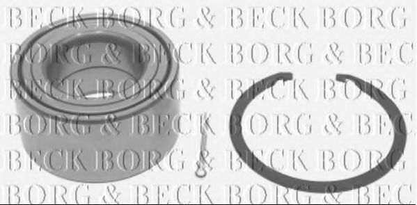 BORG & BECK BWK1181 Комплект подшипника ступицы колеса для HYUNDAI (Хендай) BORG & BECK BWK1181 Комплект подшипника ступицы колеса для HYUNDAI (Хендай)