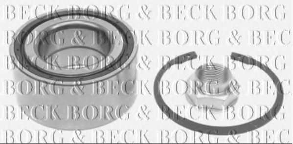 BORG & BECK BWK1191 Комплект подшипника ступицы колеса для SUZUKI (Сузуки) BORG & BECK BWK1191 Комплект подшипника ступицы колеса для SUZUKI (Сузуки)