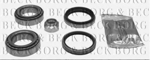 BORG & BECK BWK124 Комплект подшипника ступицы колеса для MAZDA 323 III (Мазда 323 3) BORG & BECK BWK124 Комплект подшипника ступицы колеса для MAZDA 323 III (Мазда 323 3)