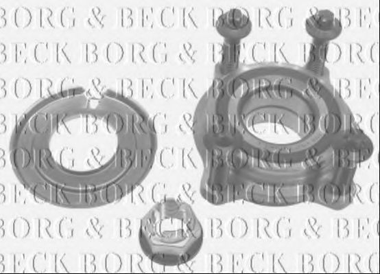 BORG & BECK BWK1242 Комплект подшипника ступицы колеса 
