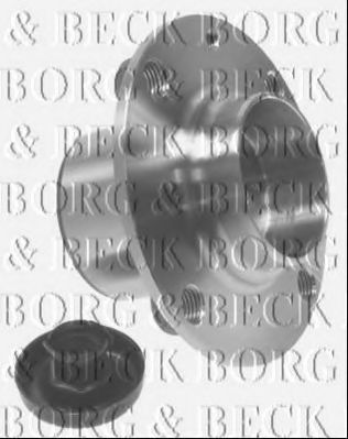 BORG & BECK BWK1305 Комплект подшипника ступицы колеса 