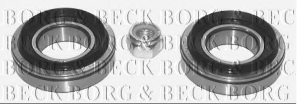 BORG & BECK BWK205 Комплект подшипника ступицы колеса для RENAULT (Рено) BORG & BECK BWK205 Комплект подшипника ступицы колеса для RENAULT (Рено)