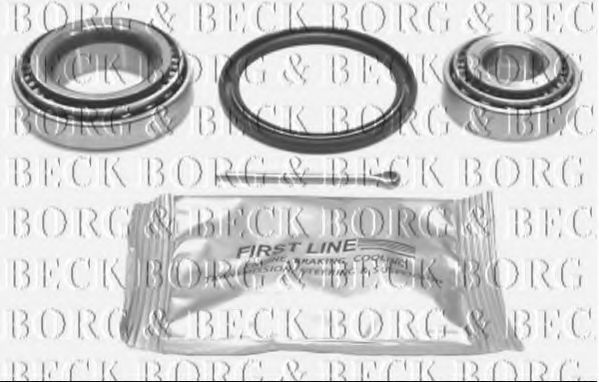 BORG & BECK BWK222 Комплект подшипника ступицы колеса для ROVER 2000-3500 (Ровер 2000-3500) BORG & BECK BWK222 Комплект подшипника ступицы колеса для ROVER 2000-3500 (Ровер 2000-3500)