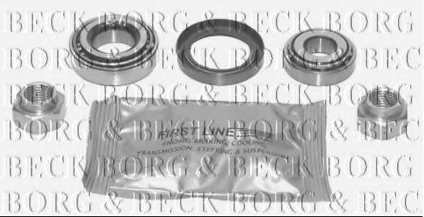 BORG & BECK BWK283 Комплект подшипника ступицы колеса для FIAT 500 (Фиат 500) BORG & BECK BWK283 Комплект подшипника ступицы колеса для FIAT 500 (Фиат 500)