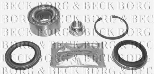 BORG & BECK BWK362 Комплект подшипника ступицы колеса для HONDA (Хонда) BORG & BECK BWK362 Комплект подшипника ступицы колеса для HONDA (Хонда)