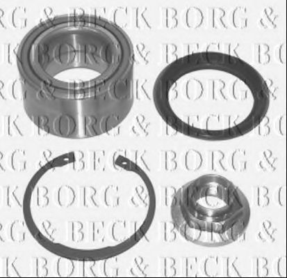 BORG & BECK BWK394 Комплект подшипника ступицы колеса для MAZDA 626 III (Мазда 626 3) BORG & BECK BWK394 Комплект подшипника ступицы колеса для MAZDA 626 III (Мазда 626 3)