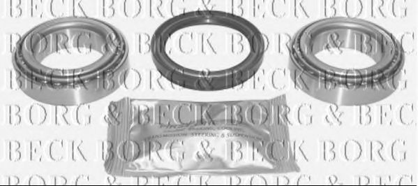 BORG & BECK BWK428 Комплект подшипника ступицы колеса для MITSUBISHI MONTERO (Митсубиши/митсубиси Монтэро) BORG & BECK BWK428 Комплект подшипника ступицы колеса для MITSUBISHI MONTERO (Митсубиши/митсубиси Монтэро)