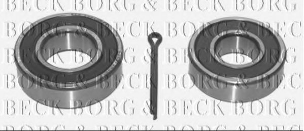 BORG & BECK BWK432 Комплект подшипника ступицы колеса для SUZUKI (Сузуки) BORG & BECK BWK432 Комплект подшипника ступицы колеса для SUZUKI (Сузуки)