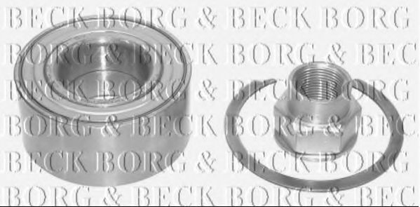 BORG & BECK BWK504 Комплект подшипника ступицы колеса для FIAT (Фиат) BORG & BECK BWK504 Комплект подшипника ступицы колеса для FIAT (Фиат)