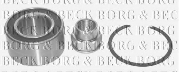 BORG & BECK BWK506 Комплект подшипника ступицы колеса для FIAT PUNTO (Фиат Пунто) BORG & BECK BWK506 Комплект подшипника ступицы колеса для FIAT PUNTO (Фиат Пунто)