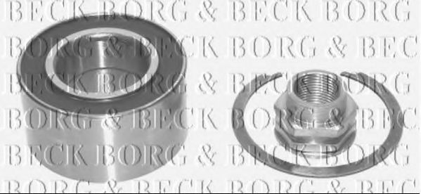 BORG & BECK BWK511 Комплект подшипника ступицы колеса для LANCIA DELTA I (Лансиа/лянча Дэлта и) BORG & BECK BWK511 Комплект подшипника ступицы колеса для LANCIA DELTA I (Лансиа/лянча Дэлта и)
