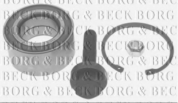 BORG & BECK BWK513 Комплект подшипника ступицы колеса для FORD GALAXY (Форд Галакси) BORG & BECK BWK513 Комплект подшипника ступицы колеса для FORD GALAXY (Форд Галакси)