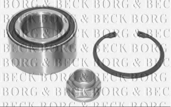 BORG & BECK BWK533 Комплект подшипника ступицы колеса для HONDA PRELUDE III (Хонда Прэлудэ 3) BORG & BECK BWK533 Комплект подшипника ступицы колеса для HONDA PRELUDE III (Хонда Прэлудэ 3)