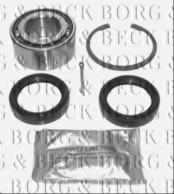 BORG & BECK BWK539 Комплект подшипника ступицы колеса для HYUNDAI (Хендай) BORG & BECK BWK539 Комплект подшипника ступицы колеса для HYUNDAI (Хендай)