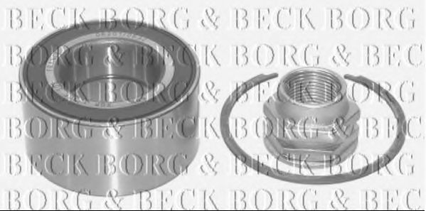 BORG & BECK BWK739 Комплект подшипника ступицы колеса для FIAT PANDA (Фиат Панда) BORG & BECK BWK739 Комплект подшипника ступицы колеса для FIAT PANDA (Фиат Панда)