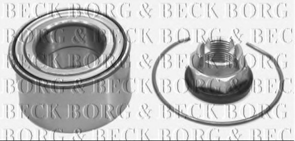 BORG & BECK BWK794 Комплект подшипника ступицы колеса для RENAULT LUTECIA II (Рено Лутэcиа 2) BORG & BECK BWK794 Комплект подшипника ступицы колеса для RENAULT LUTECIA II (Рено Лутэcиа 2)