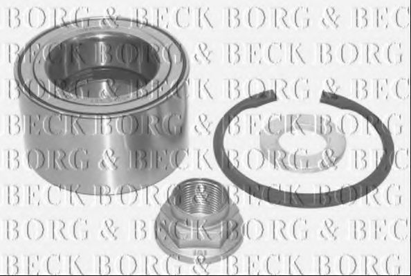 BORG & BECK BWK799 Комплект подшипника ступицы колеса для OPEL (Опель) BORG & BECK BWK799 Комплект подшипника ступицы колеса для OPEL (Опель)