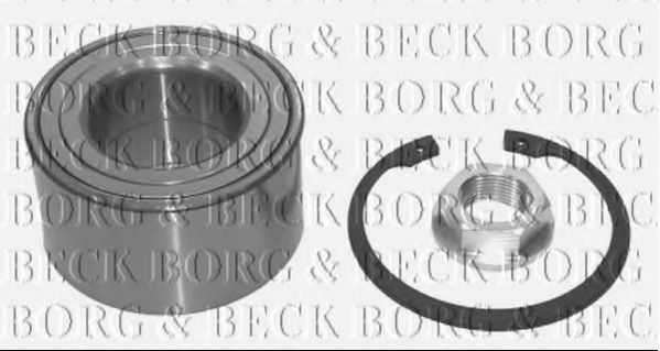 BORG & BECK BWK829 Комплект подшипника ступицы колеса для TOYOTA (Тойота/тоета) BORG & BECK BWK829 Комплект подшипника ступицы колеса для TOYOTA (Тойота/тоета)