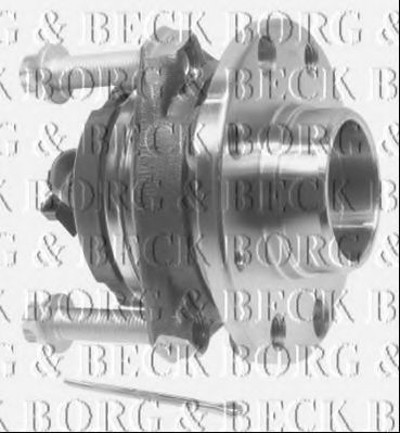 BORG & BECK BWK842 Комплект подшипника ступицы колеса для OPEL (Опель) BORG & BECK BWK842 Комплект подшипника ступицы колеса для OPEL (Опель)