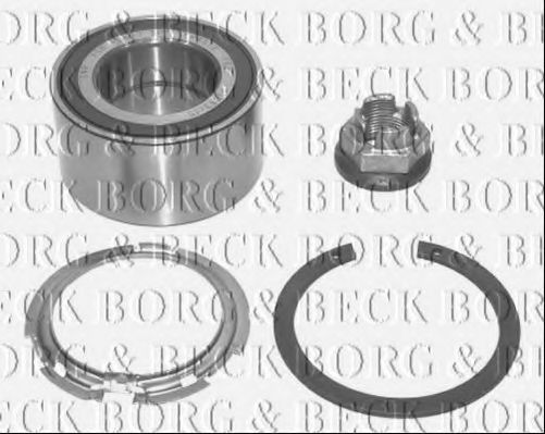 BORG & BECK BWK914 Комплект подшипника ступицы колеса для RENAULT (Рено) BORG & BECK BWK914 Комплект подшипника ступицы колеса для RENAULT (Рено)