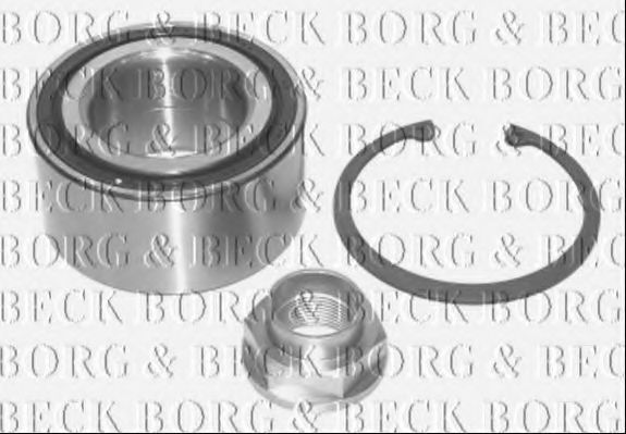 BORG & BECK BWK926 Комплект подшипника ступицы колеса для HONDA S2000 (Хонда С2000) BORG & BECK BWK926 Комплект подшипника ступицы колеса для HONDA S2000 (Хонда С2000)