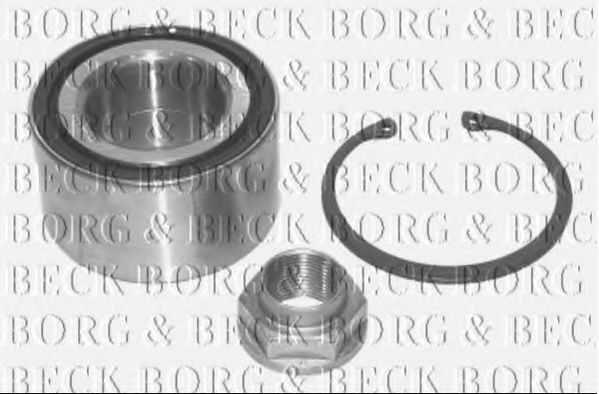 BORG & BECK BWK927 Комплект подшипника ступицы колеса для HONDA FIT II (Хонда Фит 2) BORG & BECK BWK927 Комплект подшипника ступицы колеса для HONDA FIT II (Хонда Фит 2)