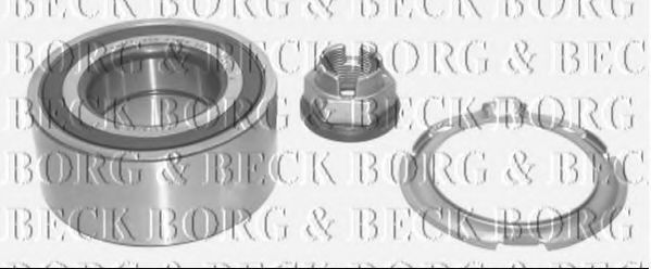 BORG & BECK BWK961 Комплект подшипника ступицы колеса для RENAULT VEL SATIS (Рено Вел сатис) BORG & BECK BWK961 Комплект подшипника ступицы колеса для RENAULT VEL SATIS (Рено Вел сатис)