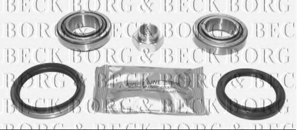 BORG & BECK BWK152 Комплект подшипника ступицы колеса для FORD FIESTA (Форд Фиэста) BORG & BECK BWK152 Комплект подшипника ступицы колеса для FORD FIESTA (Форд Фиэста)