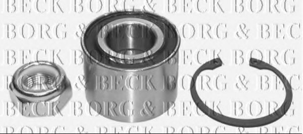 BORG & BECK BWK065 Комплект подшипника ступицы колеса для RENAULT (Рено) BORG & BECK BWK065 Комплект подшипника ступицы колеса для RENAULT (Рено)