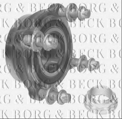 BORG & BECK BWK1049 Комплект подшипника ступицы колеса для BMW X5 (Бмв Х5) BORG & BECK BWK1049 Комплект подшипника ступицы колеса для BMW X5 (Бмв Х5)