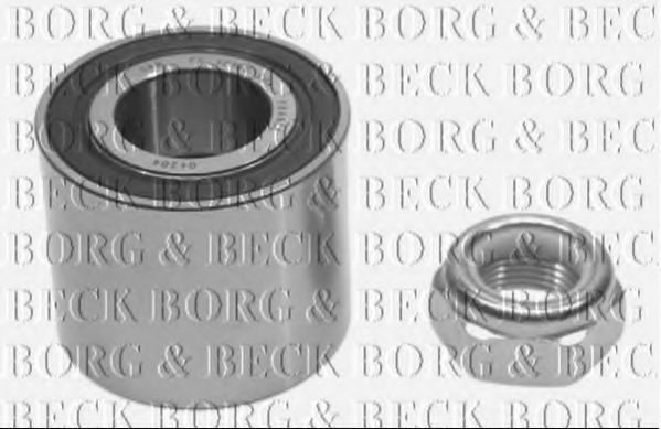 BORG & BECK BWK112 Комплект подшипника ступицы колеса для RENAULT (Рено) BORG & BECK BWK112 Комплект подшипника ступицы колеса для RENAULT (Рено)