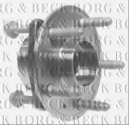 BORG & BECK BWK1166 Комплект подшипника ступицы колеса для OPEL (Опель) BORG & BECK BWK1166 Комплект подшипника ступицы колеса для OPEL (Опель)