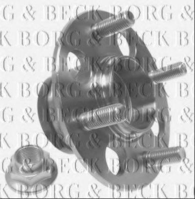BORG & BECK BWK1214 Комплект подшипника ступицы колеса для HONDA FIT II (Хонда Фит 2) BORG & BECK BWK1214 Комплект подшипника ступицы колеса для HONDA FIT II (Хонда Фит 2)