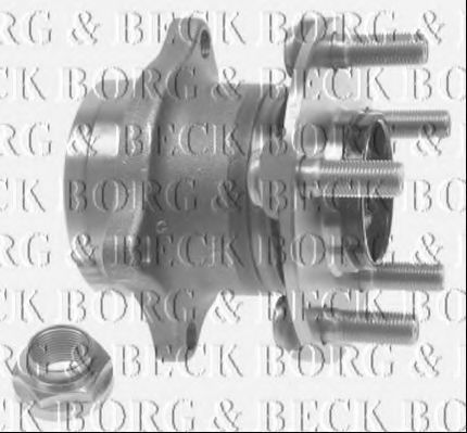 BORG & BECK BWK1238 Комплект подшипника ступицы колеса 
