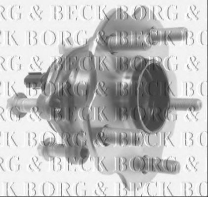 BORG & BECK BWK1239 Комплект подшипника ступицы колеса 