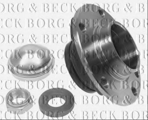 BORG & BECK BWK1251 Комплект подшипника ступицы колеса 